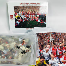 Load image into Gallery viewer, Arsenal: Champions of England — 1,000 Piece Wooden Jigsaw Puzzle