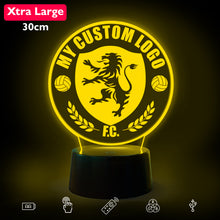 Load image into Gallery viewer, My Football Club Crest - 3D Night Lamp