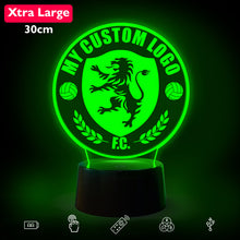Load image into Gallery viewer, My Football Club Crest - 3D Night Lamp