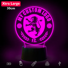 Load image into Gallery viewer, My Football Club Crest - 3D Night Lamp