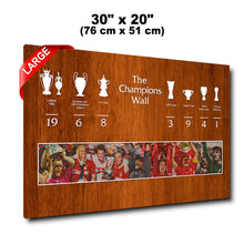 Load image into Gallery viewer, 2022 UPDATED - Liverpool Champions Wall Canvas Poster!