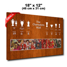 Load image into Gallery viewer, 2022 UPDATED - Liverpool Champions Wall Canvas Poster!