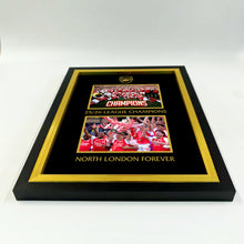 Load image into Gallery viewer, Arsenal: Champions of England — Dual-Photo Framed Picture

