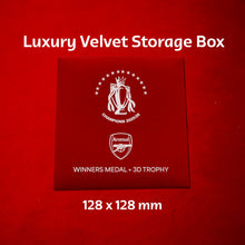 Load image into Gallery viewer, PL Winners Medal + 3D Trophy + Velvet Box [PL3]
