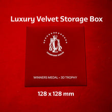 Load image into Gallery viewer, PL Winners Medal + 3D Trophy + Velvet Box [PL3]
