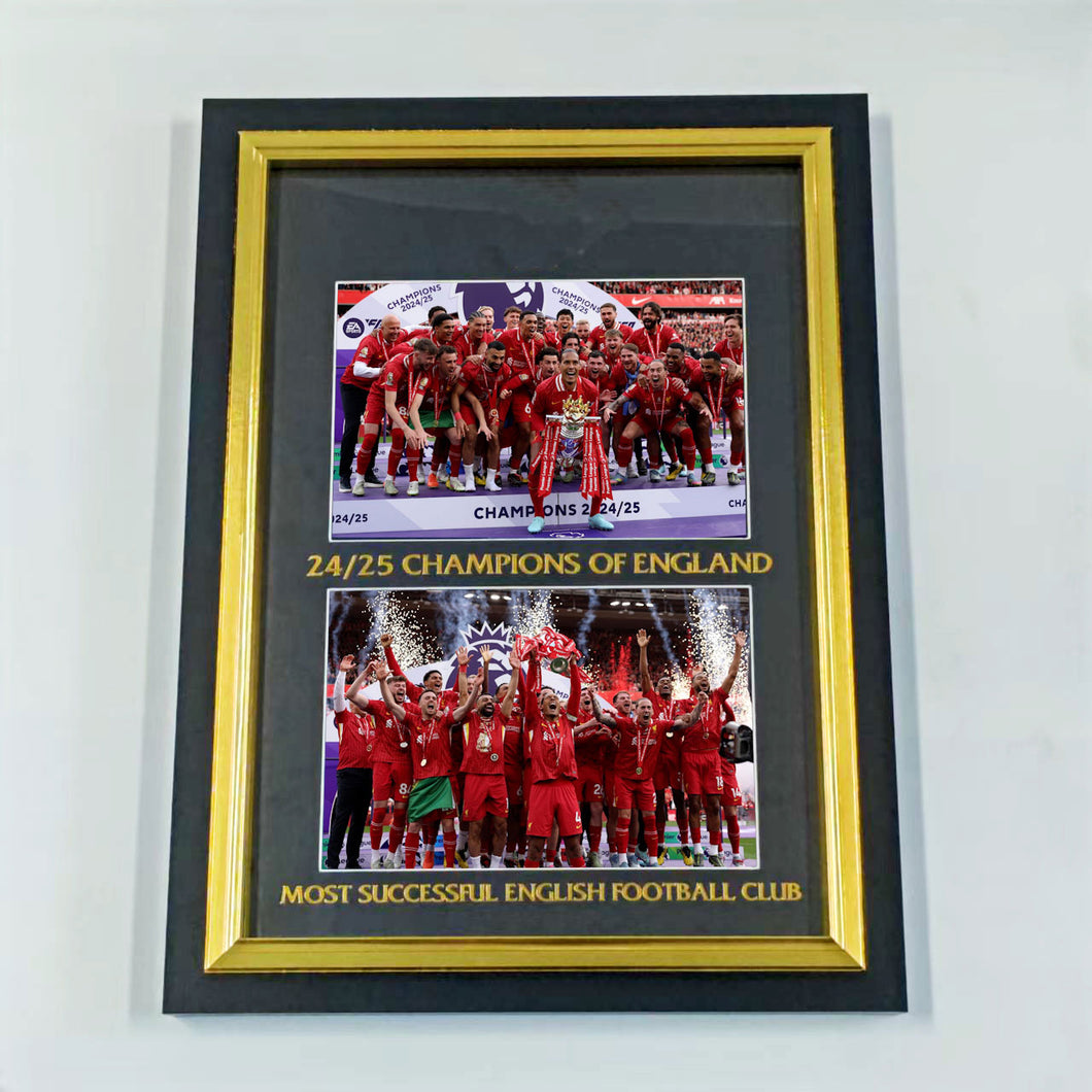 2024_25 Champions of England Framed Picture!