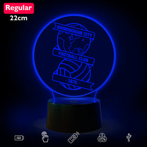 My Football Club Crest  ~ 3D Night Lamp - CHAMPIONSHIP