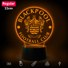 Load image into Gallery viewer, My Football Club Crest  ~ 3D Night Lamp - CHAMPIONSHIP
