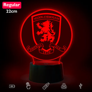 My Football Club Crest  ~ 3D Night Lamp - CHAMPIONSHIP