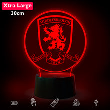 Load image into Gallery viewer, My Football Club Crest  ~ 3D Night Lamp - CHAMPIONSHIP
