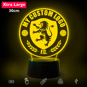 My Football Club Crest - 3D Night Lamp