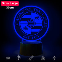 Load image into Gallery viewer, My Football Club Crest  ~ 3D Night Lamp - CHAMPIONSHIP
