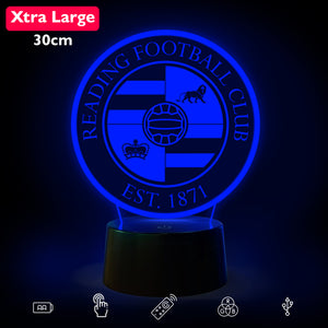 My Football Club Crest  ~ 3D Night Lamp - CHAMPIONSHIP