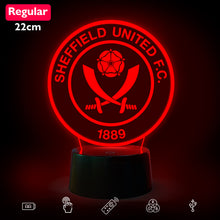 Load image into Gallery viewer, My Football Club Crest  ~ 3D Night Lamp - CHAMPIONSHIP
