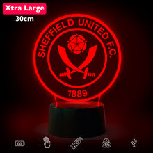 Load image into Gallery viewer, My Football Club Crest  ~ 3D Night Lamp - CHAMPIONSHIP
